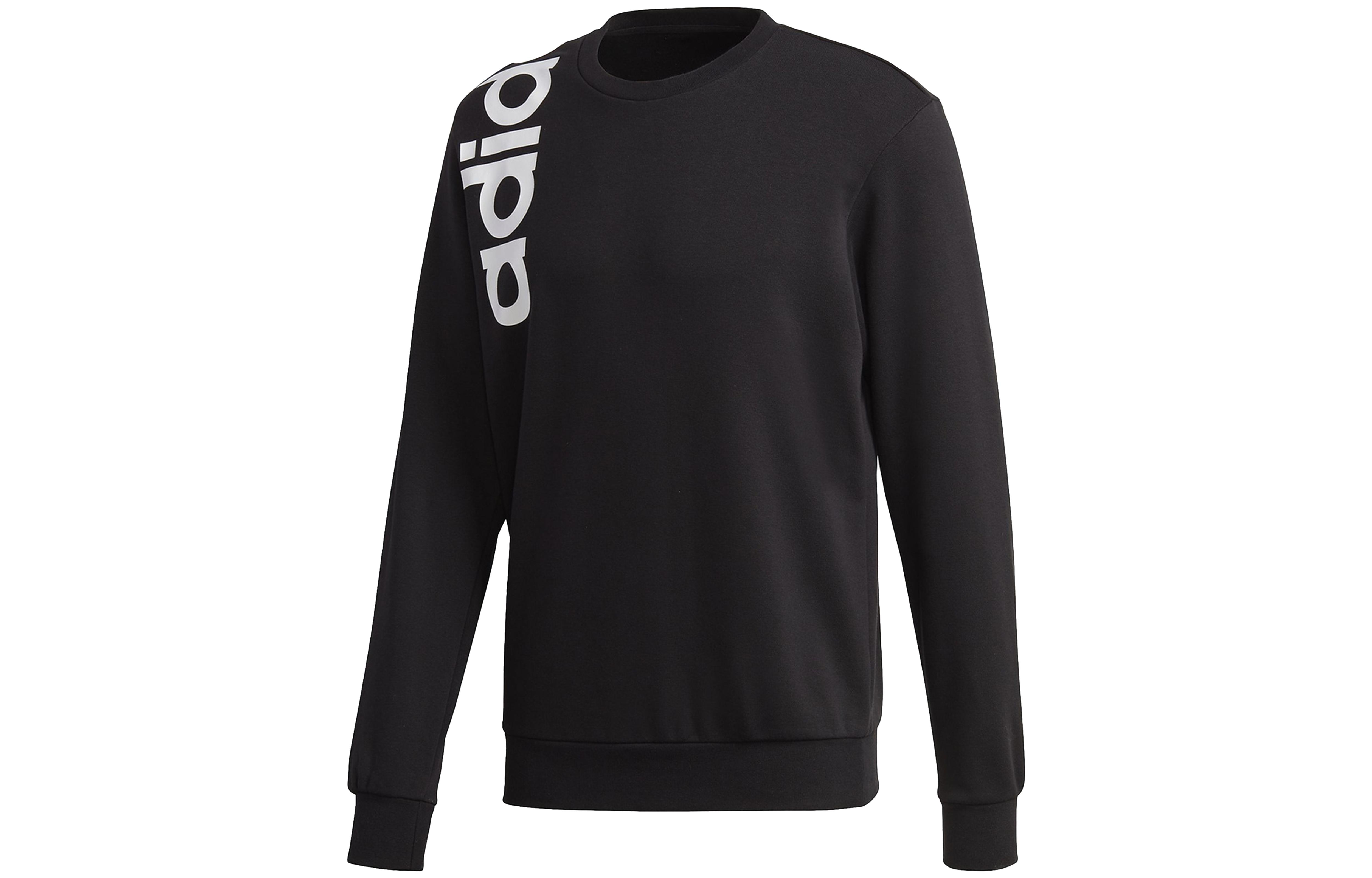 Adidas Sweatshirts Men s Black Crew Neck Moderate Regular GD5938 S