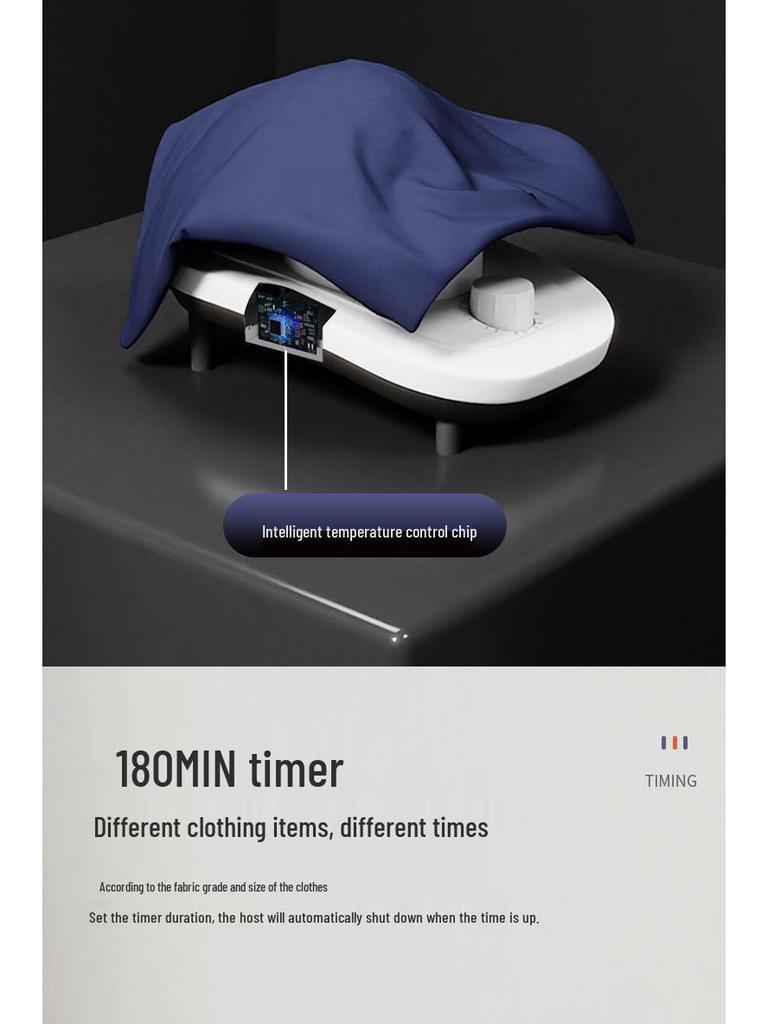 Compact Double-Layer Quick-Dry Clothes Dryer Wardrobe with Large Capacity for Rental Rooms