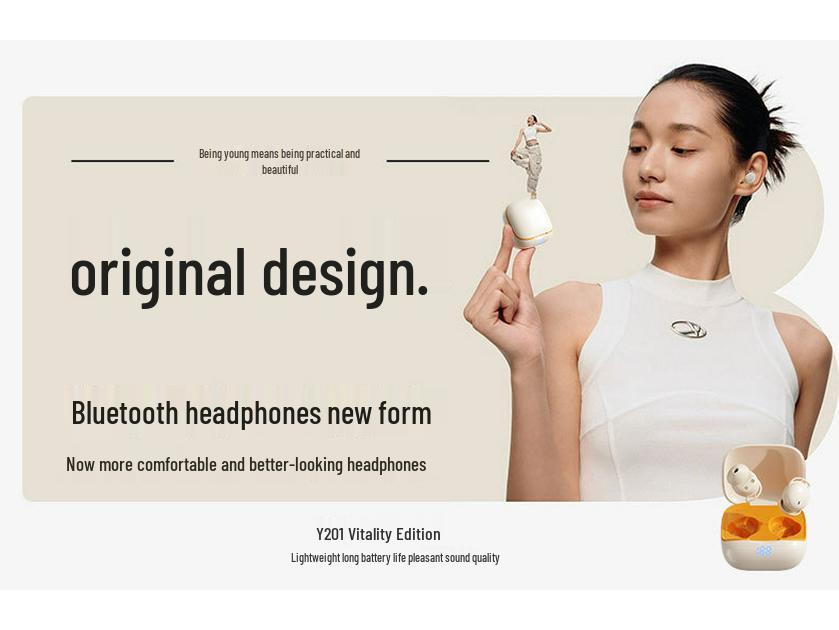 2025 Waterproof Noise-Cancelling Bluetooth Sleep Earphones - Side Sleeper & Sports-Friendly, No Ear Pressure or Sound Leakage