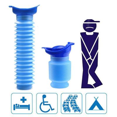 750ml Emergency Urinal Waterproof Humanized Design Easy To Clean Reusable Collapsible Urinal Portable Mobile Toilet