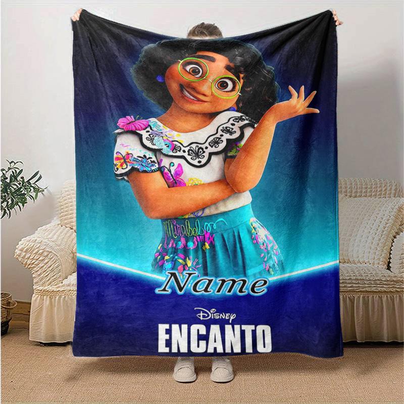 Custom 1pc Magical Family Portrait Blanket, Soft And Comfortable Blanket, Casual Warm, Camping Travel Blanket, Birthday Gift Q910223