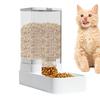 Automatic Cat Feeder And Water Dispenser Dog Cat Feeder Transparent Automatic Cat Water Bowl Pet Supply For Cat And Dog