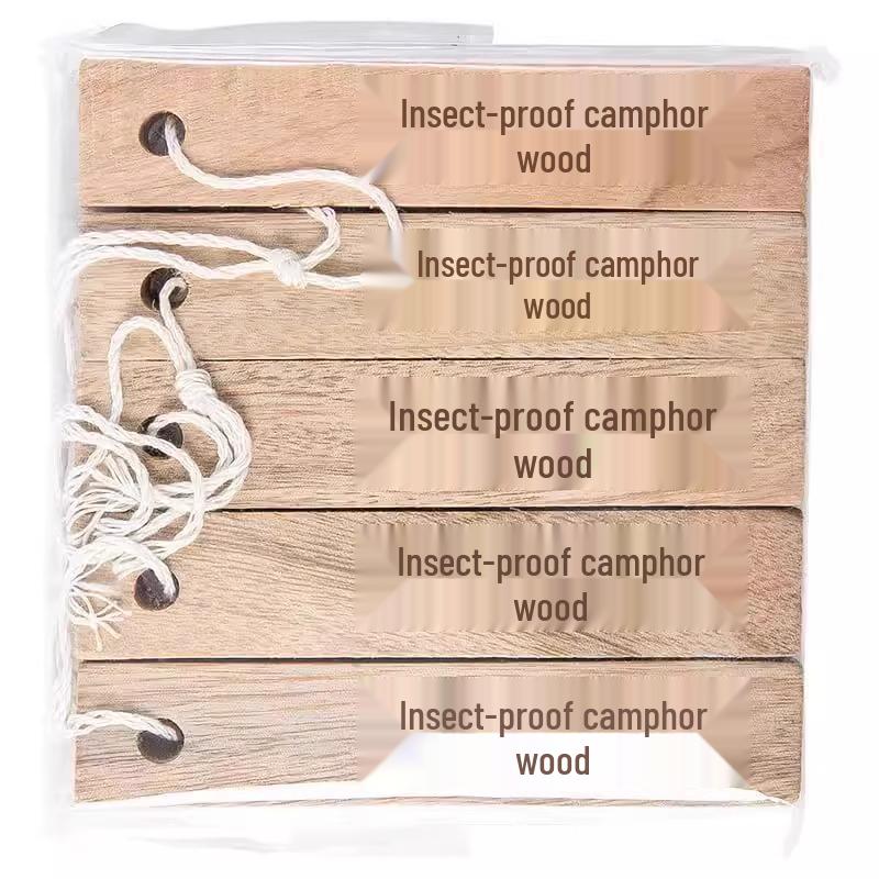 Natural Camphor Wood Anti-Mold & Insect Repellent Wardrobe Block