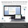 Compact Foldable Bluetooth Keyboard - Silent, Rechargeable, and Portable for Mobile Phones & Tablets