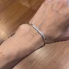 Bebello [Bs-402] 925 Silver Simple Bangle Bracelet