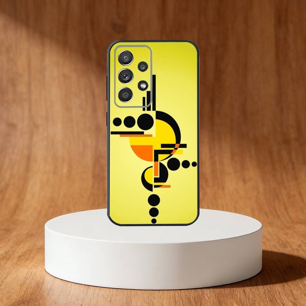 W-Wassily K-Kandinsky Art Phone Case For Samsung S25,S24,S21,S22,S23,S30,Ultra,S20,Plus,Fe,Note,10,9,5G Black Cover