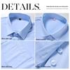 Trolman Unisex Short-Sleeve Non-Iron Professional Shirt
