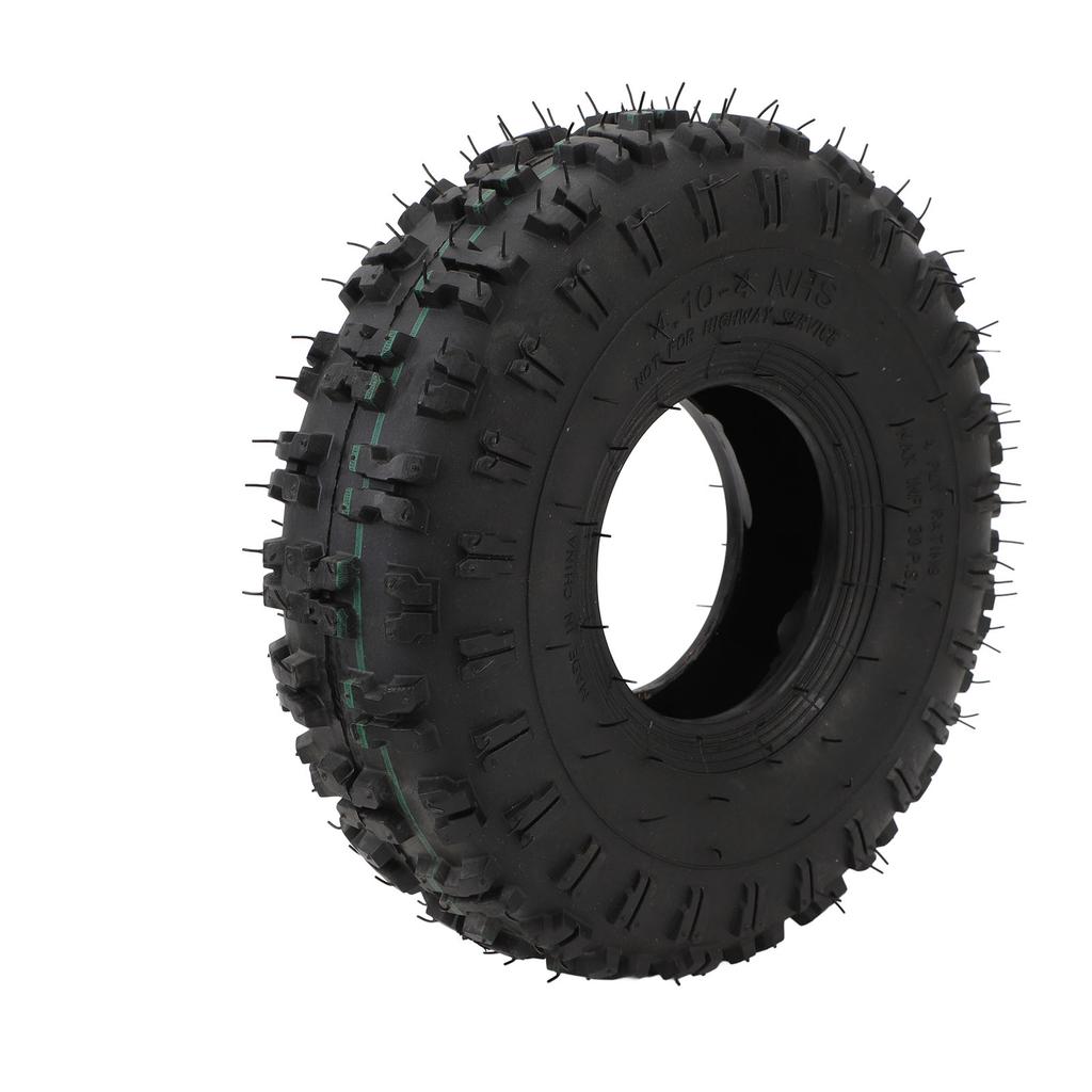 4.10‑4 Tire and Inner Tube Set Rubber Inflatable for Wheelbarrows Snow Blowers Pressure Washers