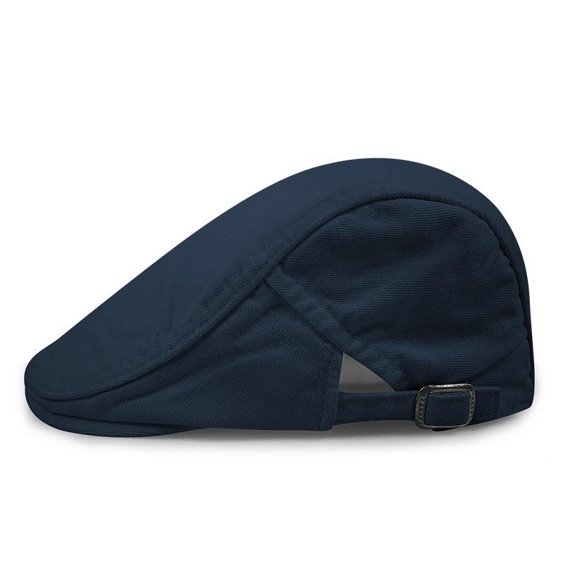 55-59CM 60-63CM Homme à grosse tête Casquette Plate Ivy Large Casquette Gavroche Surdimensionnée Casquette Plate de Papa Casquette de Chauffeur de Taxi Casquette en Coton pour Femme Béret Vintage Casquette Gatsby 55-59cm bleu marine