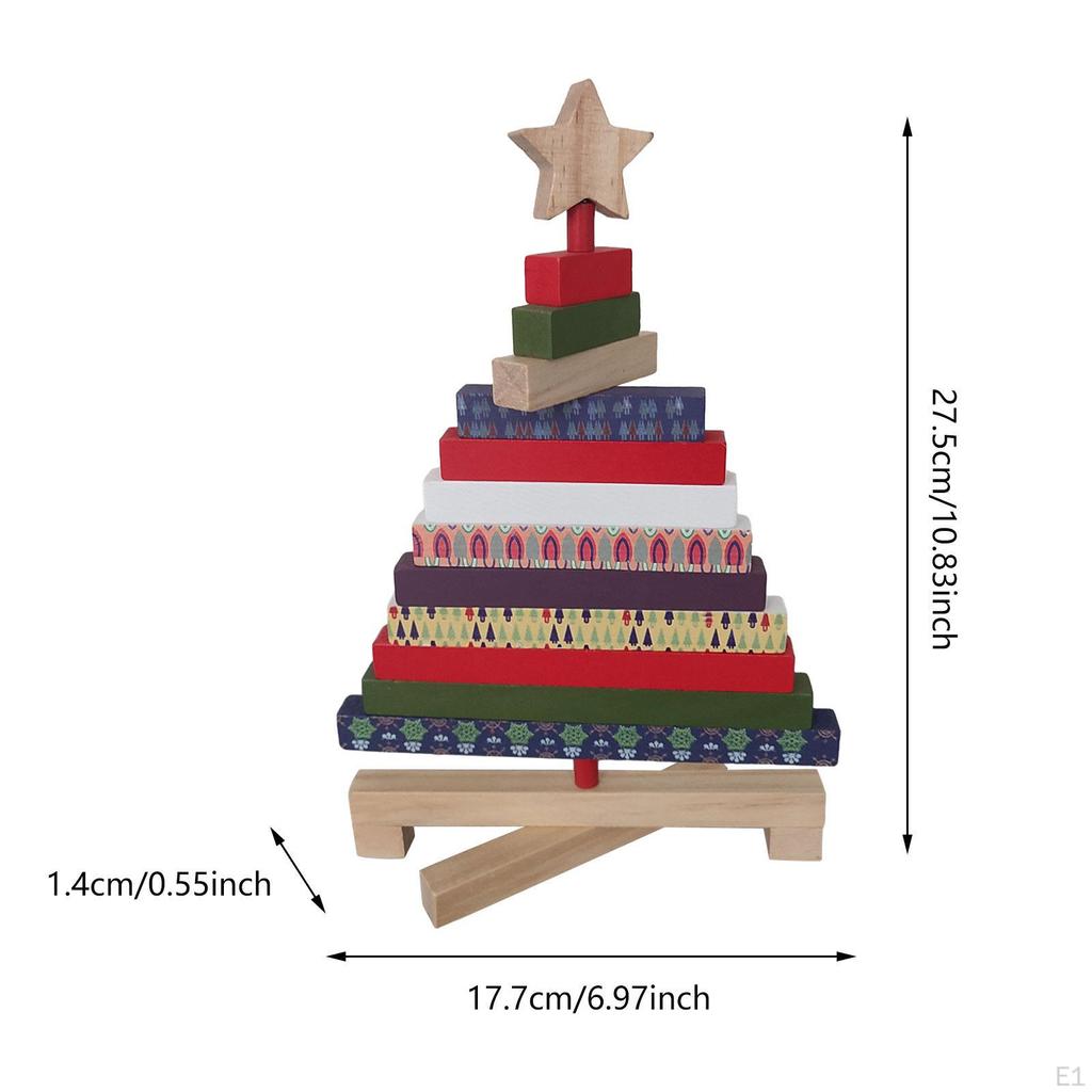 Christmas Tree Ornament Decoration Desktop Aesthetic Craft Xmas Decor for Apartment