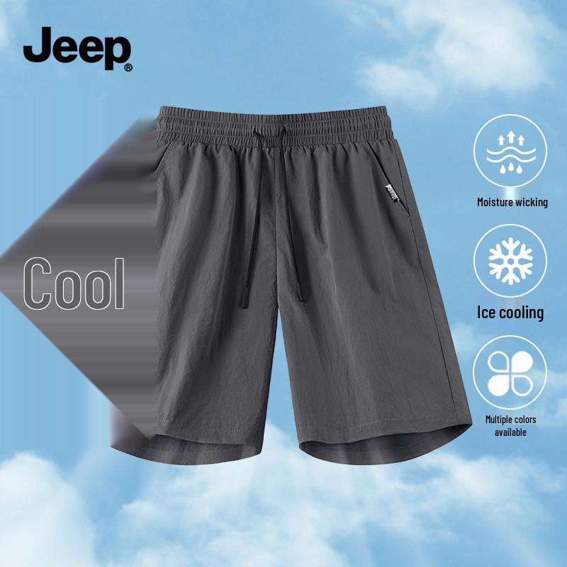 JEEP Men's Quick-Dry Breathable Summer Shorts