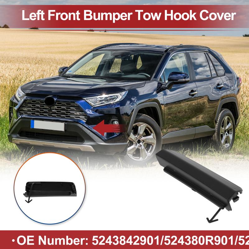 X Autohaux Left Front Car Tow Hook Cover Cap for Toyota Avensis 2015-2018 No.5212705100