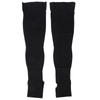 Open Toe Compression Thin Stockings Versatile Thigh High Mercerization Socks Black