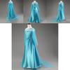 Elegantes Langarm-Tutu-Kleid für Kinder Mädchen Frozen Schneekönigin Elsa Kostüm