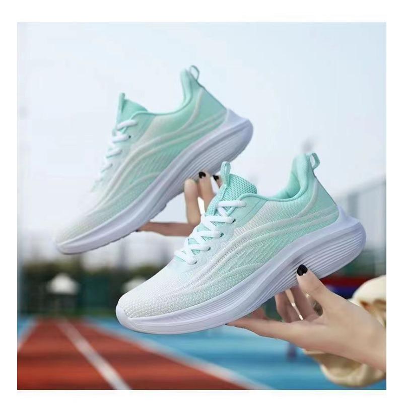 Women‘s Shoes Spring Summer Anti-Slip Soft-Sole Wear-Resistant Mesh Breathable Casual Shoes Versatile Ultra-Light Running Shoes.