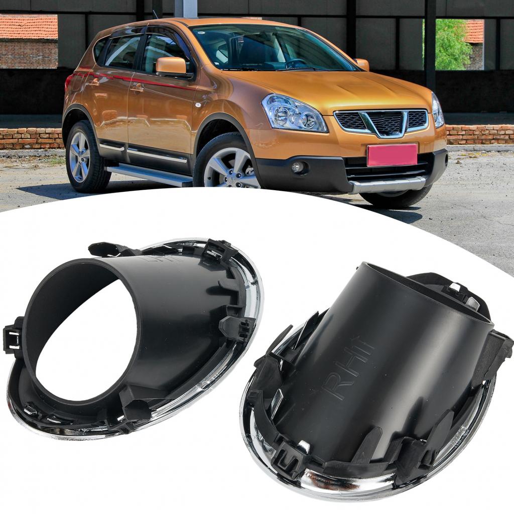 2pcs Fog Light Covers Passenger Side Car Accessories