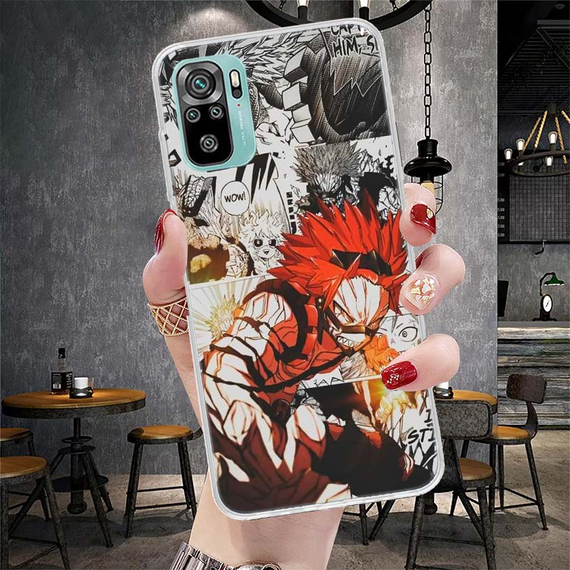My Hero MHA Deku Soft Phone Case For Xiaomi Redmi Note 15 14 14S 13 12 Pro Plus 12S 11 11S 11E 10 10S 11T 5G Fundas Coque Redmi