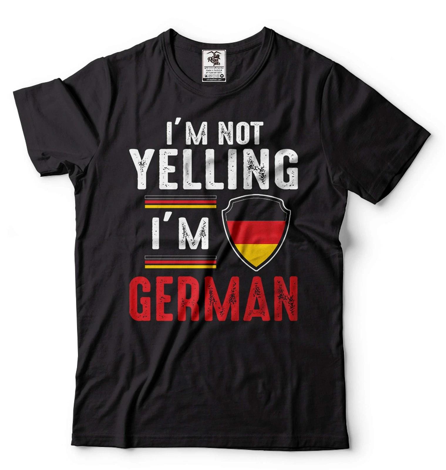 I m Not Yelling I m German Shirt German Funny Shirt Germany Patriotic Tee Shirt M