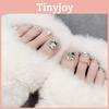 Stylish J-216 Toe Nail Stickers With Butterfly And Starry Sky Patterns