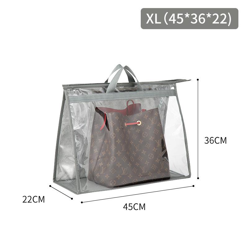 Large Capacity Moisture-Proof Hanging Storage Bag with PVC Window and Dust Cover
