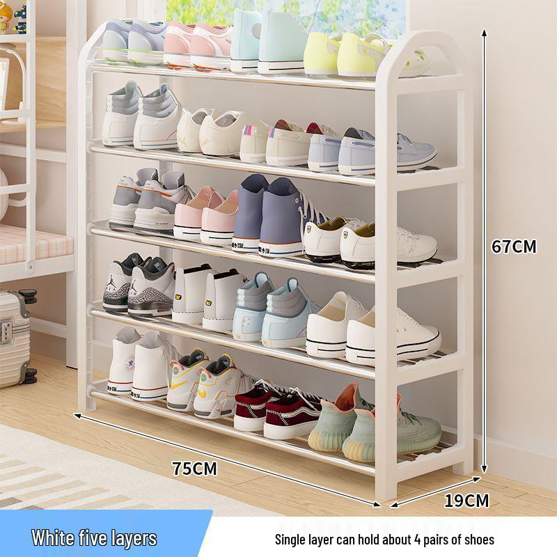 Sturdy Multi-Layer Shoe Rack: Simple, Multi-Functional Storage for Dorms & Homes
