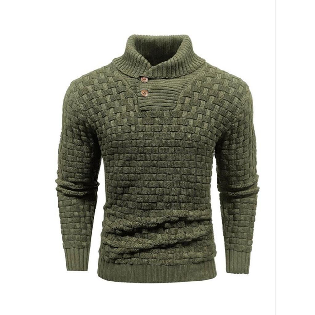 Pull-overs Tricotés pour Homme, Pulls à la Mode à Col Rond et Coupe Slim, Vêtements pour Homme