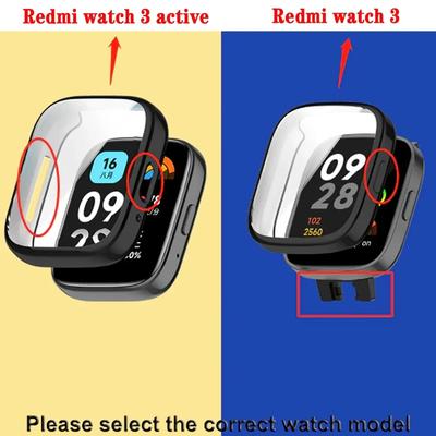 Προστατευτικό Κάλυμμα Οθόνης TPU Για Xiaomi Redmi Watch 3 Active/Lite Έξυπνο Ρολόι Θήκη Προστατευτικό Κέλυφος Προφυλακτήρας Μαλακό Φιλμ κρούστα