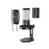 K3 108dB RGB USB-C Wired Microphone with Desktop Stand - Black