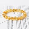 5A Citrine Stone of Wealth Bracelet Men Yellow Creastly Positive Energy Beads Bracelets for Women Energy Healing Jewelry Pulsera