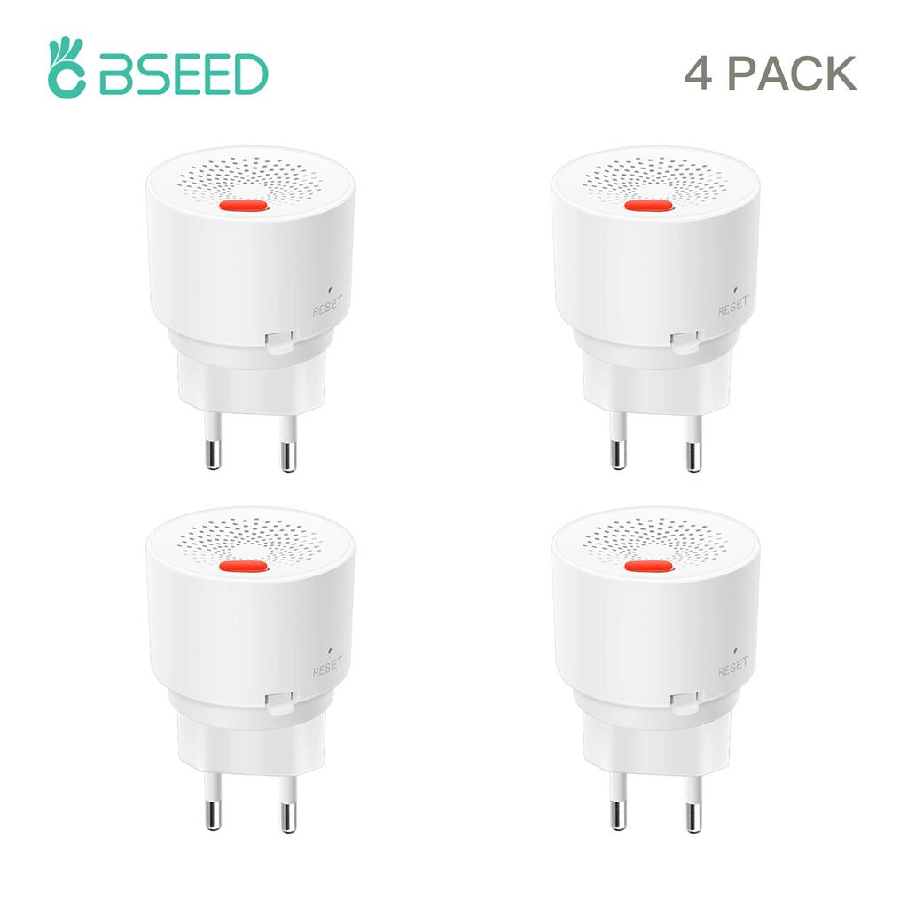 Bseed Zigbee Natural Gas Sensor Combustible Household Smart LPG Gas Alarm Detector Leakage Sensor Fire Safety Smart Home