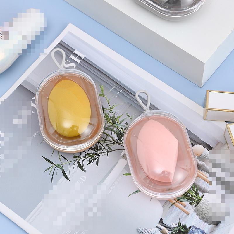 Space Capsule Beauty Egg Storage Box Set Makeup Egg Sponge Makeup Egg Dry and Wet Dual-purpose Beauty Egg/Powder Puff