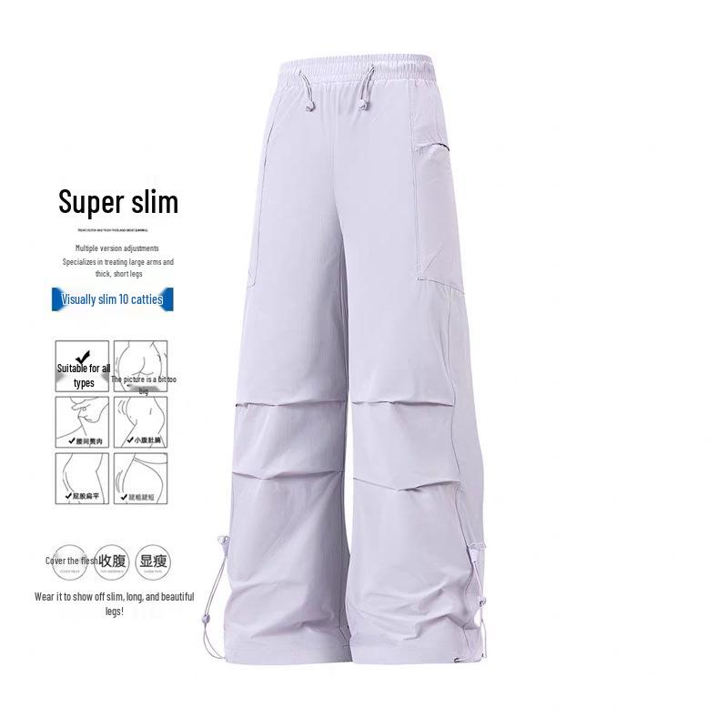 Pantaloni Cargo da Escursionismo per Uomo e Donna: Pantaloni da Alpinismo, Paracadutista, Casual, Asciugatura Rapida, Protezione Solare.