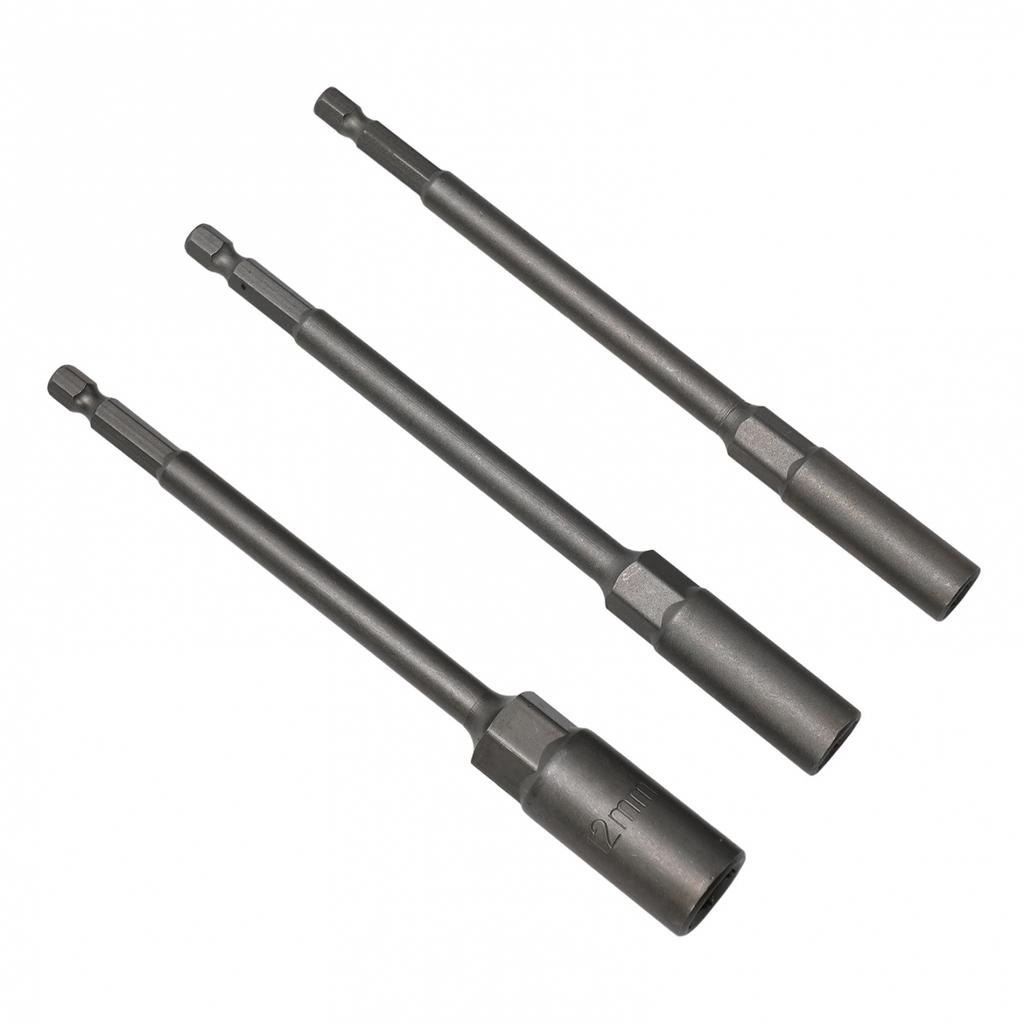 Socket Wrench 3pcs 8/10/12mm Chrome Vanadium Steel Driver Set