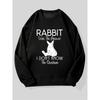 Men's Letter Pattern Casual Round Neck Sweatshirt, Round Neck Pullover, Smooth, Soft, Sweat-Absorbent, Comfortable, for Autumn Winter