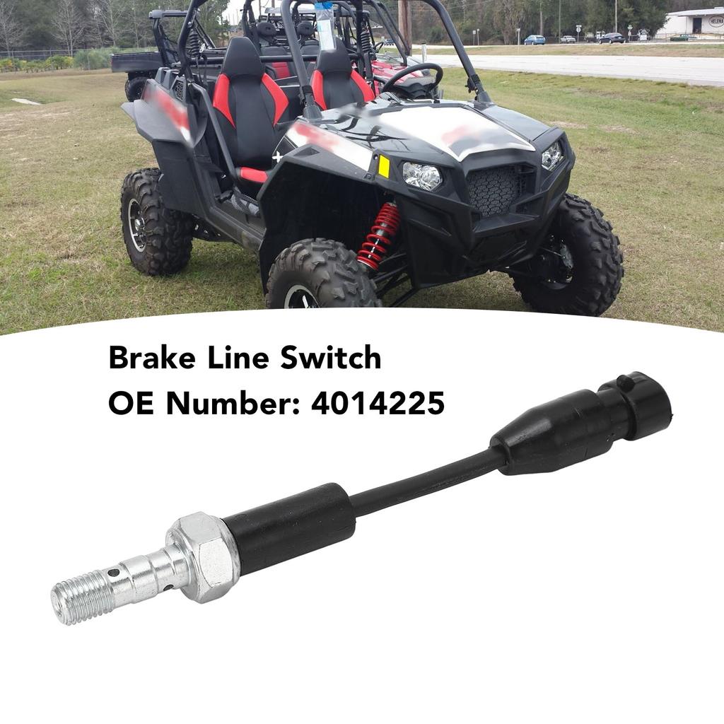 Brake Line Switch 4014225 Sturdy Reliable High Hardness Brake Pressure Line Switch Replacement for Polaris Ranger 150