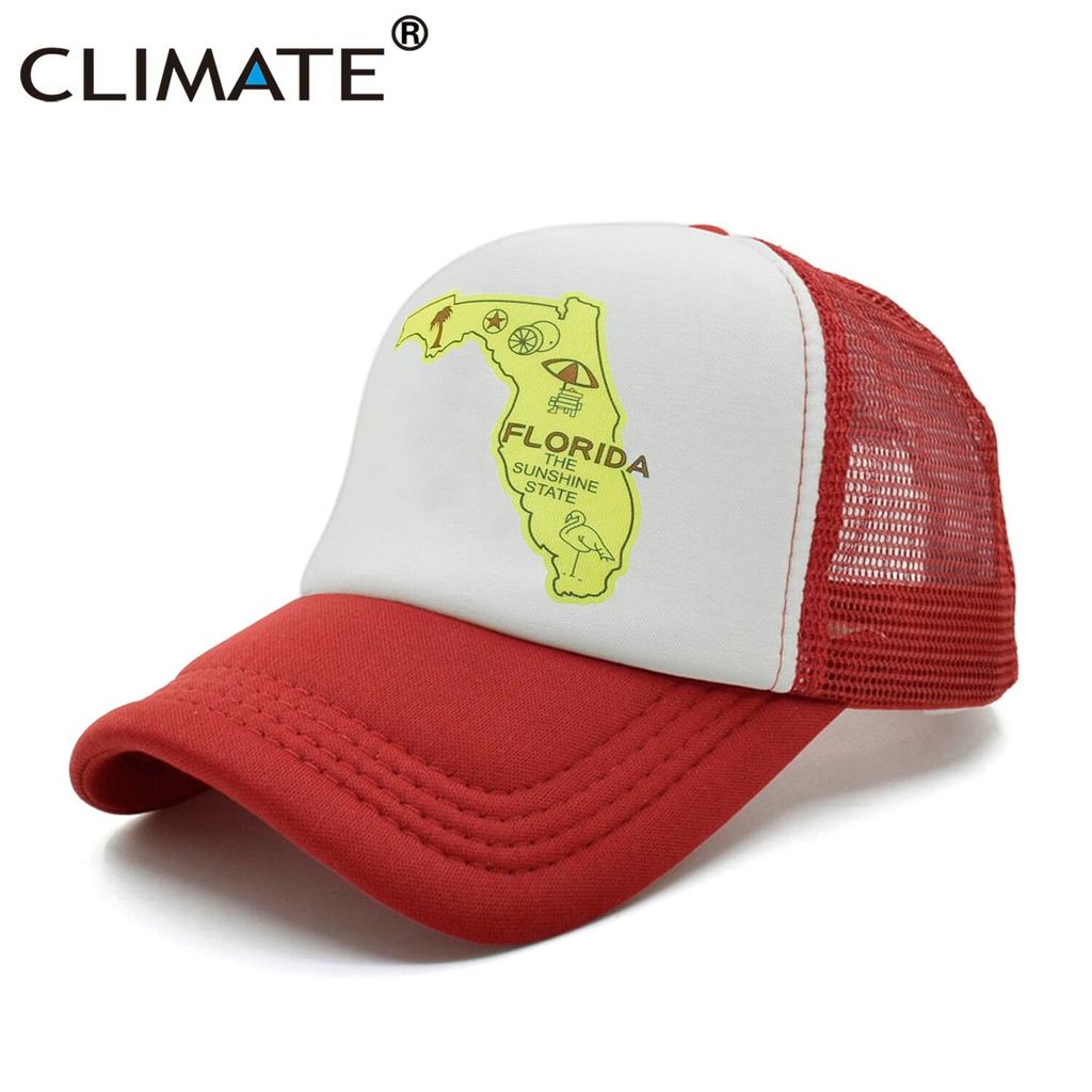 Buy Climate Florida Trucker Cap Hat Sun 