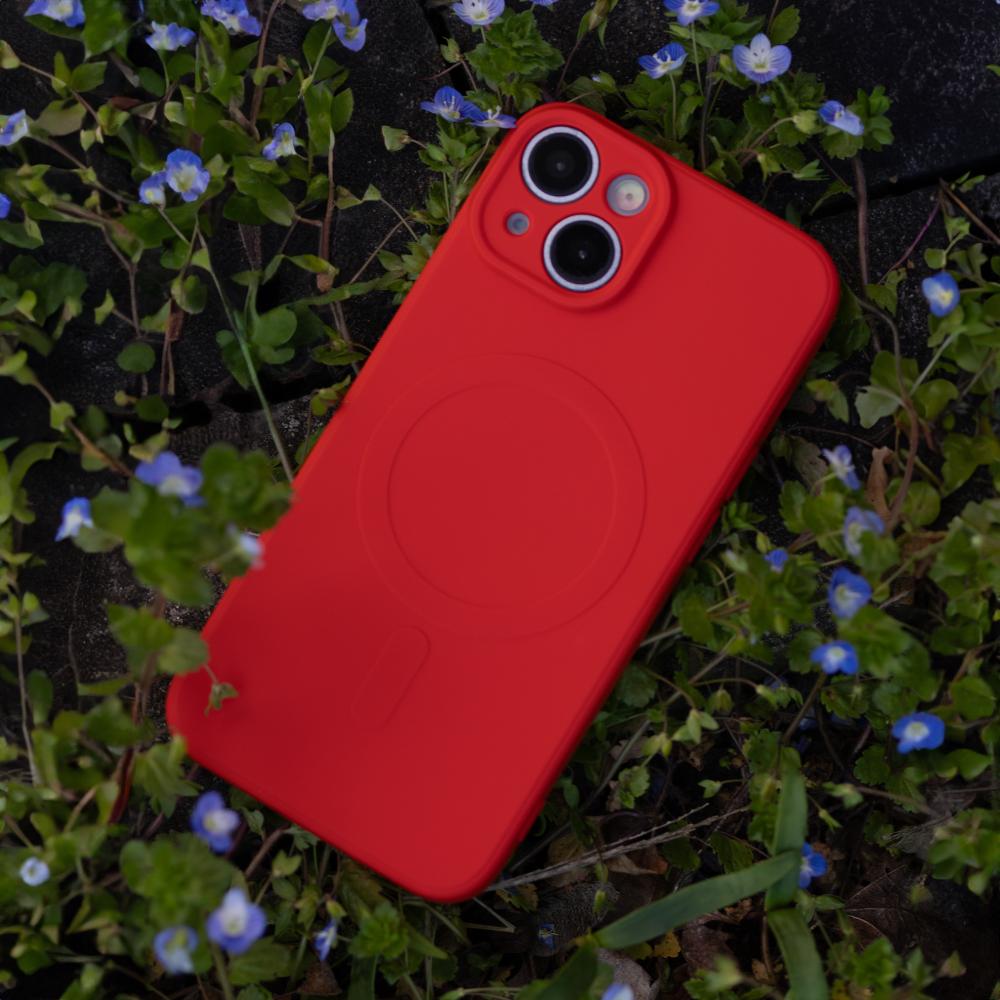 Simple Color Mag Case For Samsung Galaxy S26 Ultra Red