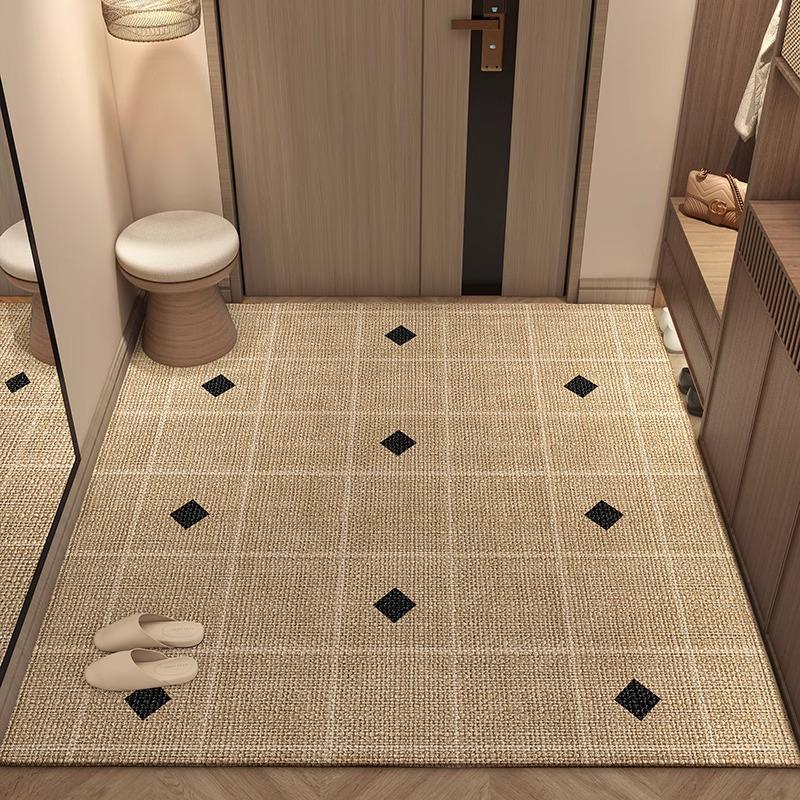 2025 Wash-Free Wipeable Doormat: Large Cuttable Entryway Mat with High-End Feel