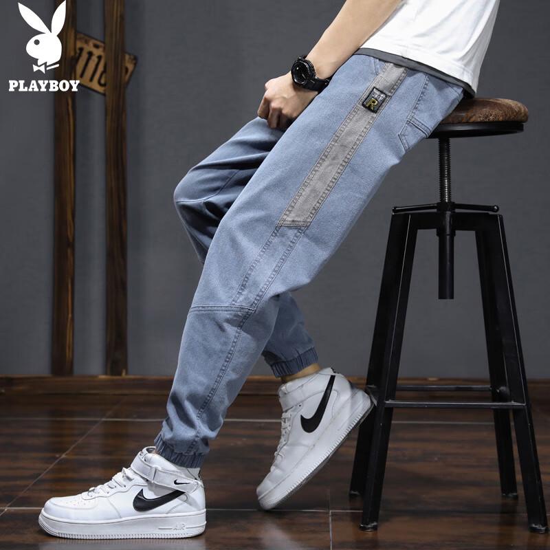 Playboy Men s Summer Cropped Workwear Jogger Pants XL
