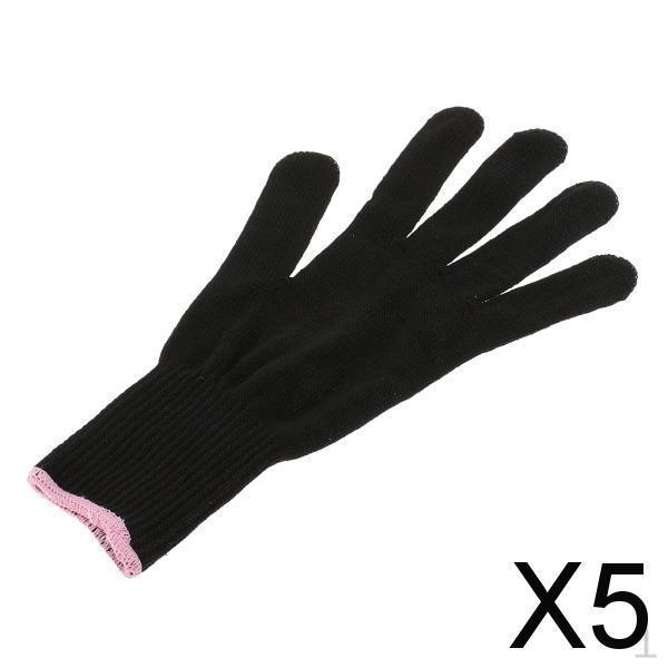 

5x Термостойкие S-образные щипцы для завивки волос / Прямые инструменты против ожогов для завивки, выпрямитель и