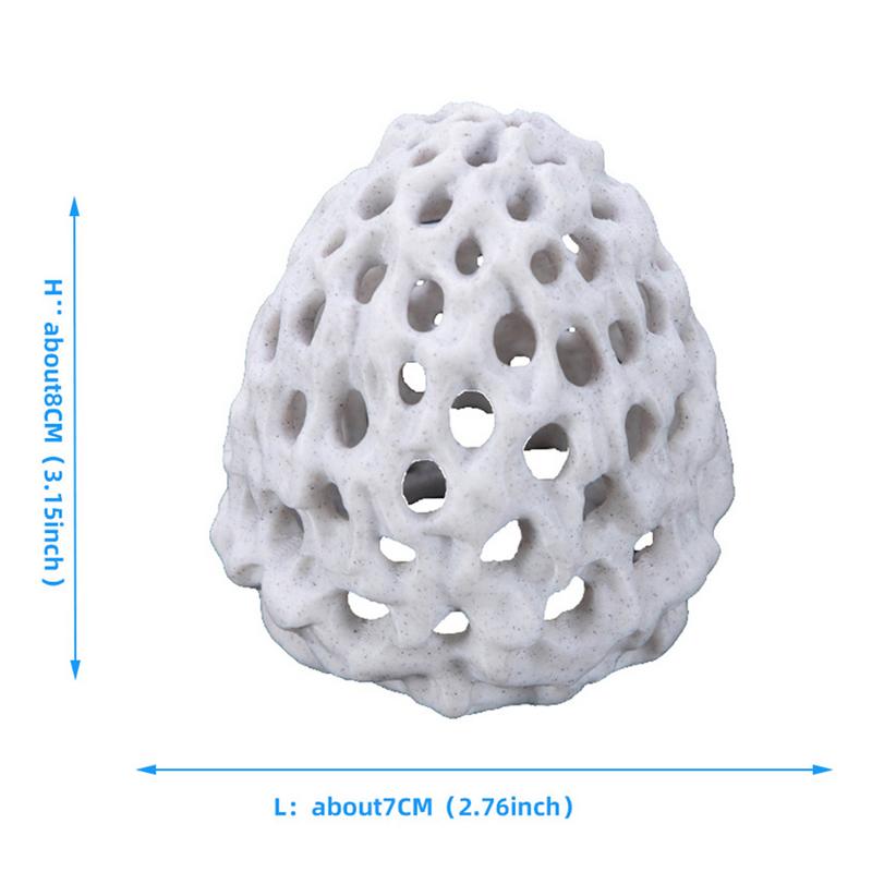 Aquarium Cave Shrimp Hides for Aquarium Fish Tank Hide Cave Porous Stable Aquarium Hideouts Cave Shrimp Shelter Aquatic Decor