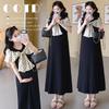 2026 Plus Size Summer Off-Shoulder Midi Maternity Dress