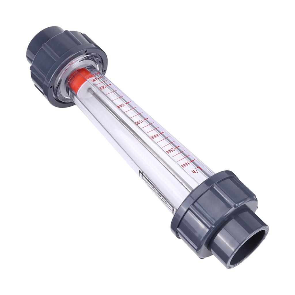 Plastic Tube Type LZS 25 Flow Meter 300 3000L H Water Rotameter