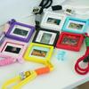 Blank Photo Frame Keychain Candy-Colored Photo Frame Keyring Insert Photo Split Key Pendant Diy Key Holder