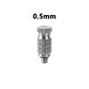 High Pressure Anti Drip Atomizing Nozzle Anti Drip Fog Sprayer Misting Nozzle Cooling Humidify Sprinkler 3/16" Thread 0.1~0.5mm