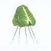 A84E-340 Pieces 8 Kinds Tropical Party Decorations Jungle Monstera Leaves , Artificial Palm Leaves With Faux Stem