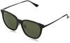 Sunglasses 0RB4333D BLACK Size 55 Asian Fit Ray-Ban (Black), Japan, (FREE Size), 601/9A,