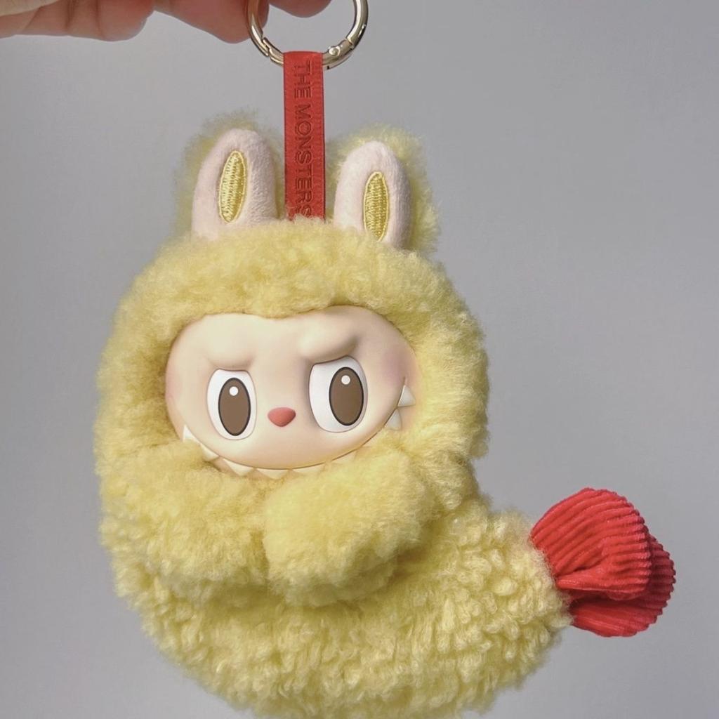 Cute Plush Doll Keychain Earphone Bag gift for women  girl