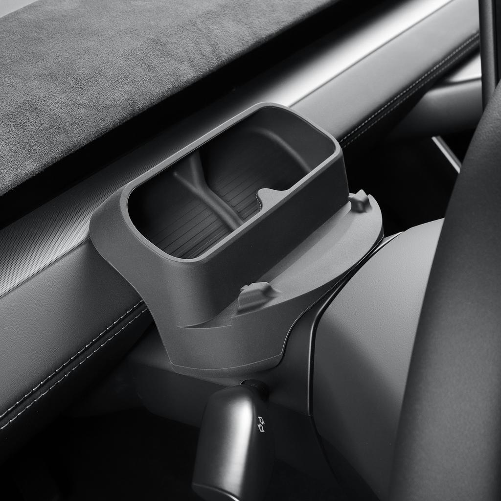 for Tesla Model Y Juniper/Launch 2025 Car Glasses Storage Box Car Mounted Sunglasses Organizer Storage Tray Interior Accessories