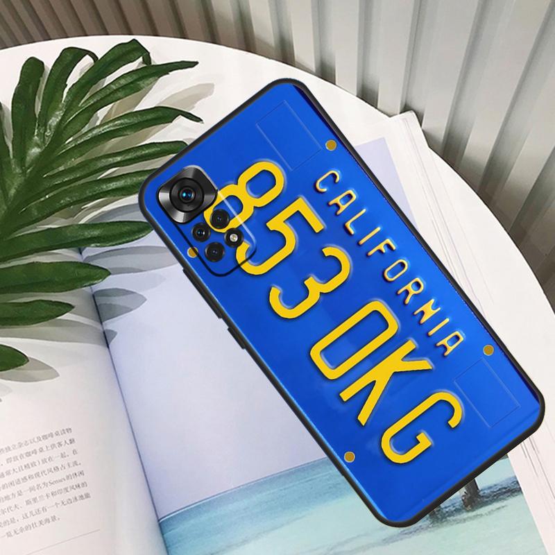 

Number License New York Plate Funda For Xiaomi Redmi Note 11 10 12 13 14 15 Pro Plus Case For Redmi 15C 10C 13C 12C 14C 15 Redmi Note 11 Pro